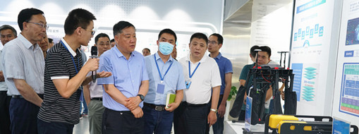 安徽省生態(tài)環(huán)境廳黨組書記、廳長賀澤群帶隊到中水三立調研指導